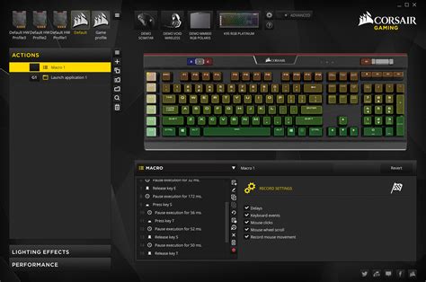 The (New) Corsair Utility Engine Software - The Corsair Gaming K95 RGB ...