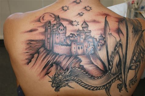 Dragon directory: Medieval Dragon Tattoo Designs