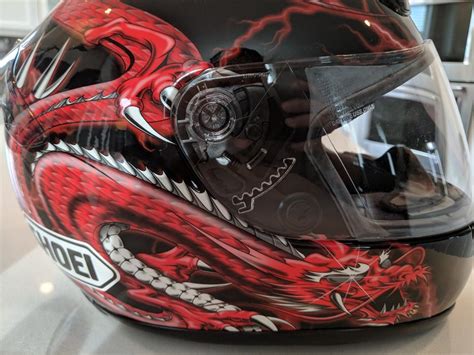 Shoei RF1000 Strife Red Dragon Motorcycle Helmet Parksville, Nanaimo