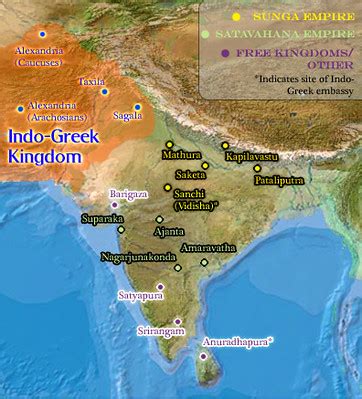 Indo-Greek-map | This is the Indo-Greek Kingdom 185-10 BC "H… | Flickr