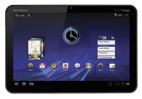 Motorola XOOM Android Tablet | Gadgetsin