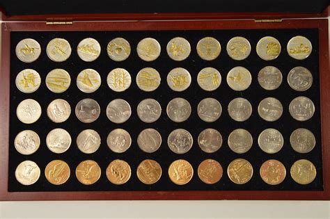 Historic Coin Collection - Gold And Silver Highlighted U.S. Statehood ...