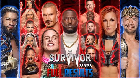 Full WWE Survivor Series 2021 Results - YouTube