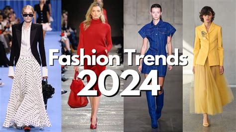 THE 18 BIGGEST FASHION TRENDS of 2024 YOU WILL SEE EVERYWHERE! - YouTube