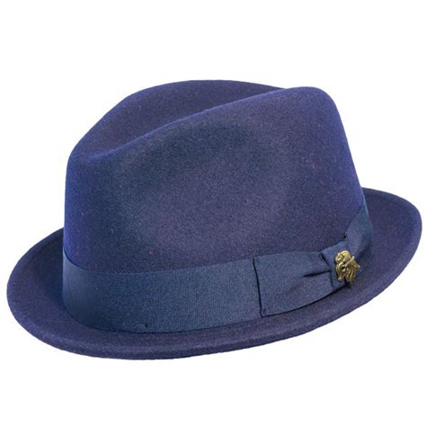 Bigalli - Stingy Brim Milano Felt Fedora Mens Felt Hat, Felt Fedora ...