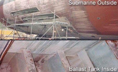 Repairing Corrosion In Submarine Ballast Tanks - Spectra Photopolymers