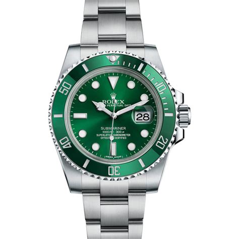 Rolex Watch Submariner Green Face (Dial and Bezel) 116610LV