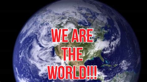 We are the world Lyrics Usa For Africa! - YouTube