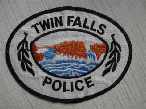 Patch police Twin Falls Police Department USA Idaho New Rarity | eBay