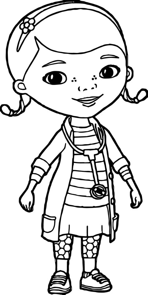 Doc Mcstuffins Printable Coloring Pages