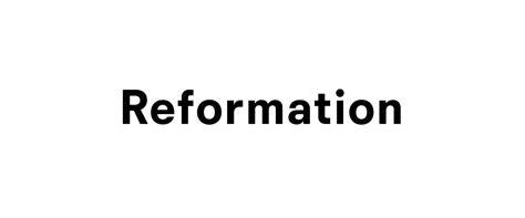 Reformation Logo | Reformation, Reformation clothing, ? logo