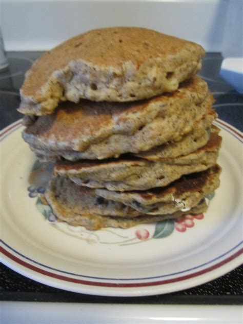 DIY - Life: Banana-Blueberry Rolled Oats Pancakes - NO SUGAR!