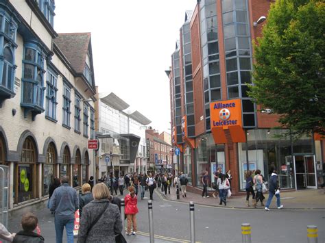 Studying Abroad with Joseph Reed: Pictures of Leicester City Center