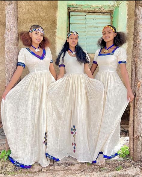 100% Organic Cotton, Habesha Kemis, Tigray Traditional Dress - Etsy in ...