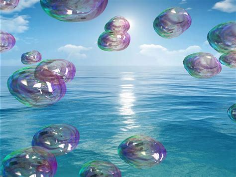 Free Bubbles 3D Screensaver – Contemplate air bubbles haphazardly ...