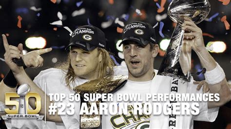 #23: Aaron Rodgers Super Bowl XLV Highlights | Top 50 Super Bowl Performances - YouTube