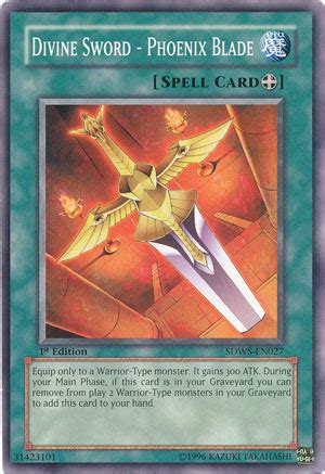 Divine Sword - Phoenix Blade | Yu-Gi-Oh! | FANDOM powered by Wikia