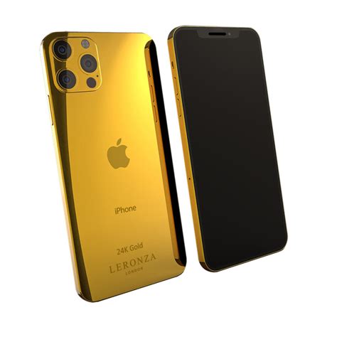 New Luxury 24k Gold iPhone 12 Pro and Pro Max Elite - Leronza