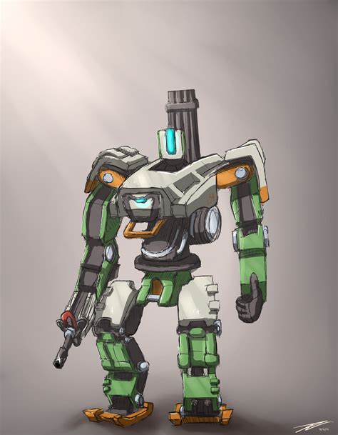 [Sketch] Overwatch - Bastion by Teamkill4 on DeviantArt