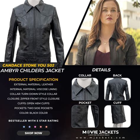 Candace Stone You Season 2 Jacket | Ambyr Childers