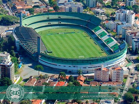 2007 - Vista aérea do estádio. | Coritiba, Estádio, Estádios