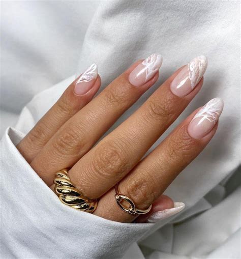 35 Modern And Creative Designs For French Nail Art | French tip nail designs, French nail ...