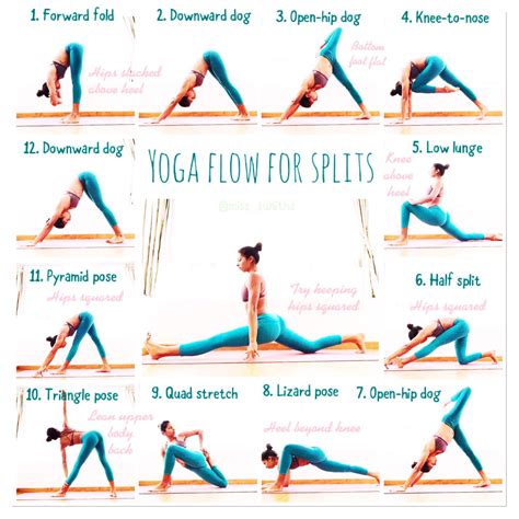 The perfect hip-opening yoga flow sequence to prep for splits. Check ...