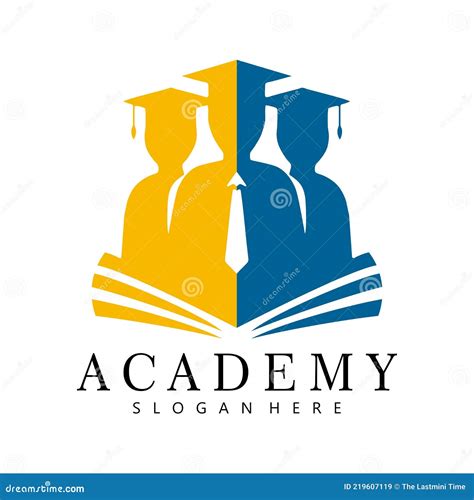 Academy school logo stock vector. Illustration of master - 219607119