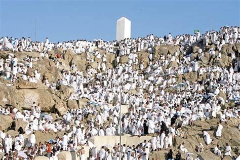 "What are the etiquettes of standing on Mount `Arafah and what are the ...