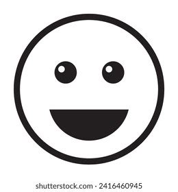 Smiley Face Emoticons Emoji Line Art Stock Vector (Royalty Free ...