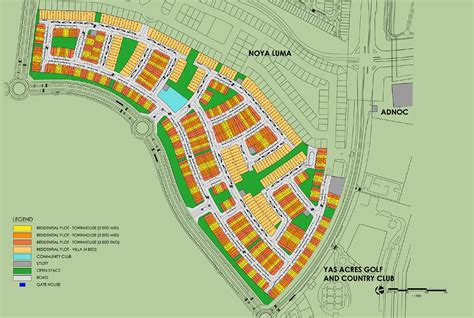 Yas Park Gate Master Plan by Aldar Properties