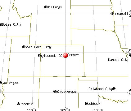 Map Of Englewood Colorado - Map Of Farmland Cave