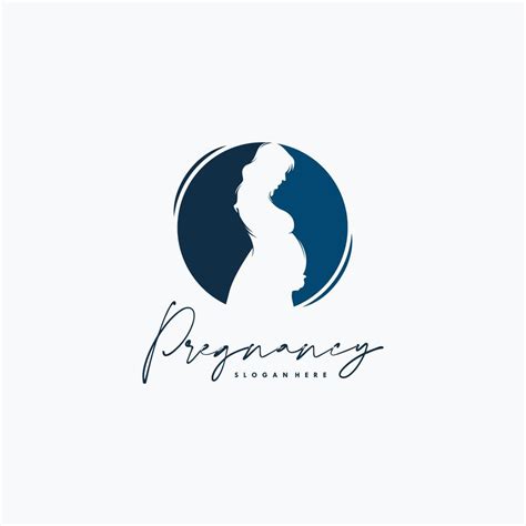 Pregnancy Logo Design Vector Template 11155617 Vector Art at Vecteezy