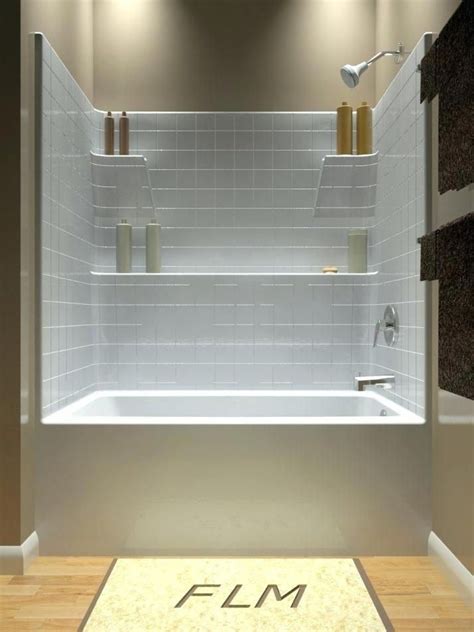 drop in tub ideas drop in bathtub with shower bathroom image for drop ...