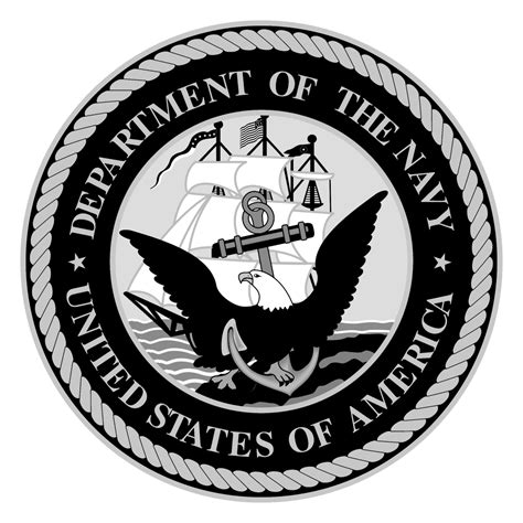 Department of the Navy Logo Black and White – Brands Logos