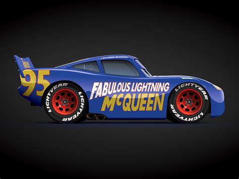 The Fabulous Lightning McQueen by Brett Nicholson on Dribbble