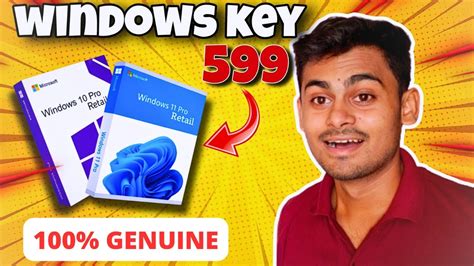 Windows 11 Pro key just 599 🔥100% Genuine Windows 10 Pro - YouTube