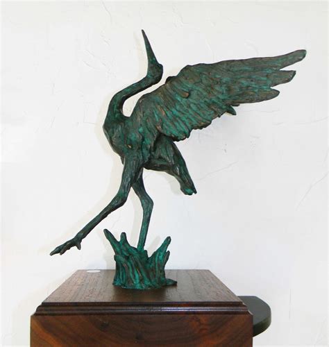 Dancing Crane - Sculpture - Mortensen Studios