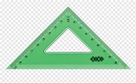 Background Green, Ruler, Set Square, Triangle, Protractor, Compass, Line, Area, Ruler, Set ...