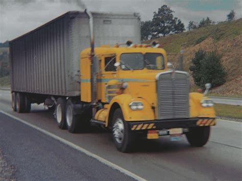 Kenworth Narrow Nose | Late 60s shot by Ron Adams. Very cool… | Flickr