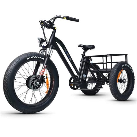 VMST1 Adult All Terrain Off Road Fat Tire Electric Trike - Velomove