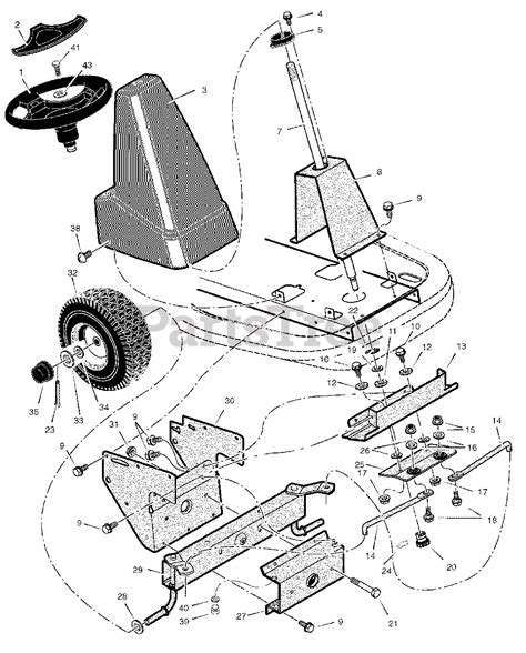 Craftsman 536.270320 - Craftsman 30" Lawn Tractor (2006) (Sears ...