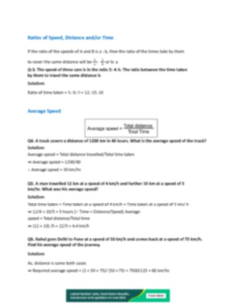 SOLUTION: Methods and types of time speed distance with examples - Studypool