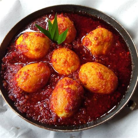 resep telur balado dan cara membuat telur rebus masak bumbu balado ...