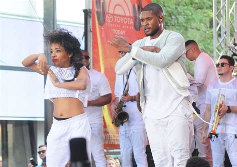 Usher Picture 373 - Usher Performs Live in Concert on NBC's Today Show as Part of Toyota Summer ...