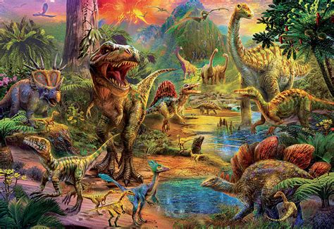 1000 Land of dinosaurs – Educa Borras