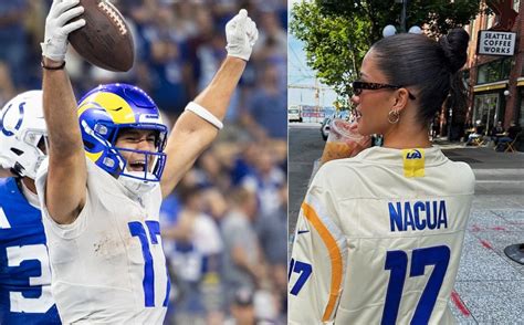 Puka Nacua’s Girlfriend Reacts To Rams Star WR Scoring First Career Touchdown - TMSPN