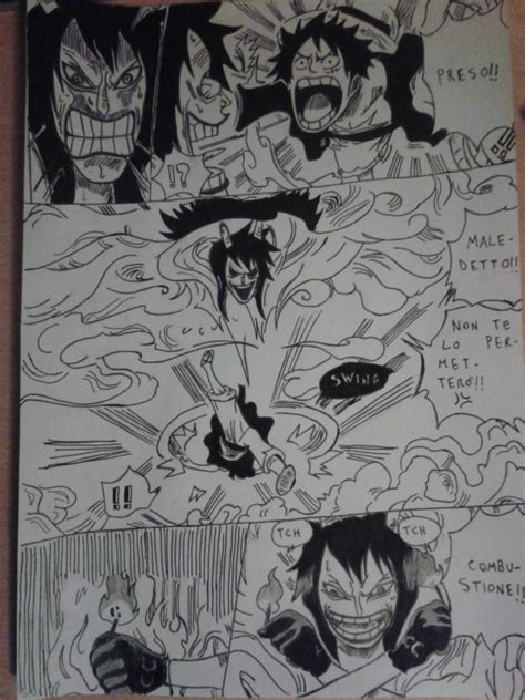 Luffy Vs Caesar Clown by Andy37649 on DeviantArt