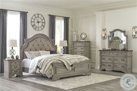 Lodenbay Antique Gray Panel Bedroom Set from Ashley | Coleman Furniture