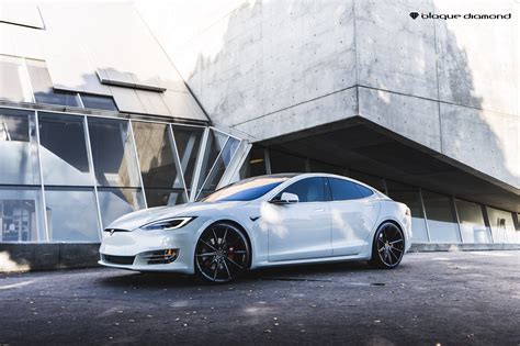 Pure Elegance: White Tesla Model S Gets Stylish Accessories — CARiD.com ...